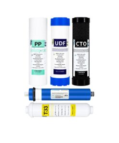 10" RO 5 Stage Vontron Filter Set