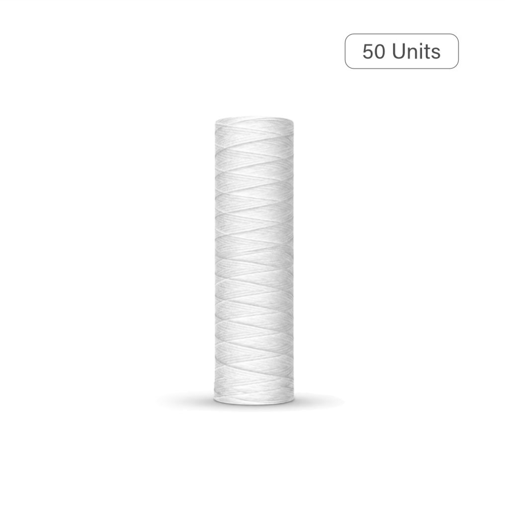 10Inch Standard String Wound Filter - 1mic - 50 Pack - Osmotech (Pty) Ltd