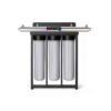 3 Stage 20Inch Big Blue with 55wat UV Sterilizer - Stainless Steel