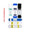 Reverse Osmosis Pre-Filter Set and High TDS Membrane with Post Carbon and Bio-Ceramic Filter
