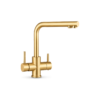Brushed Gold 3in1 Faucet