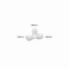 Quick Connect Tee Adaptor – 3/8Inch OD x 3/8Inch MIP x 3/8Inch OD