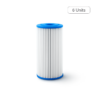 10Inch Big Blue Pleater Filter Cartridge - 6 Pack
