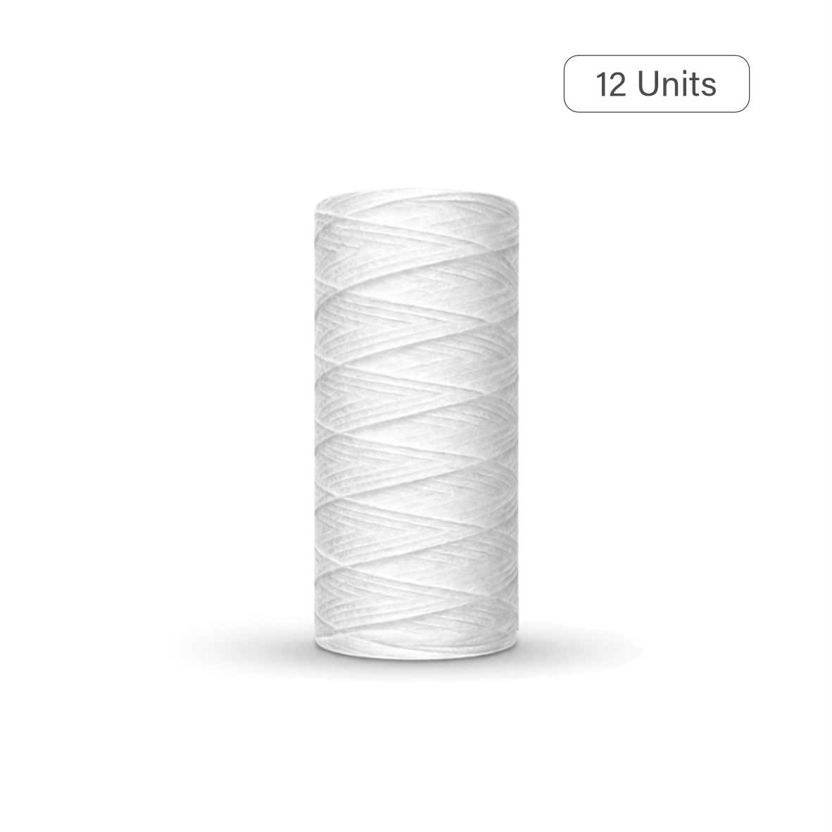 10Inch Big Blue String Wound Filter - 12 Pack