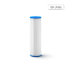 10Inch Standard Pleater Filter Cartridge - 50 Pack