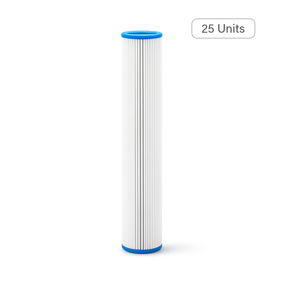 20Inch Standard Pleated Filter Cartridge - 25 Pack