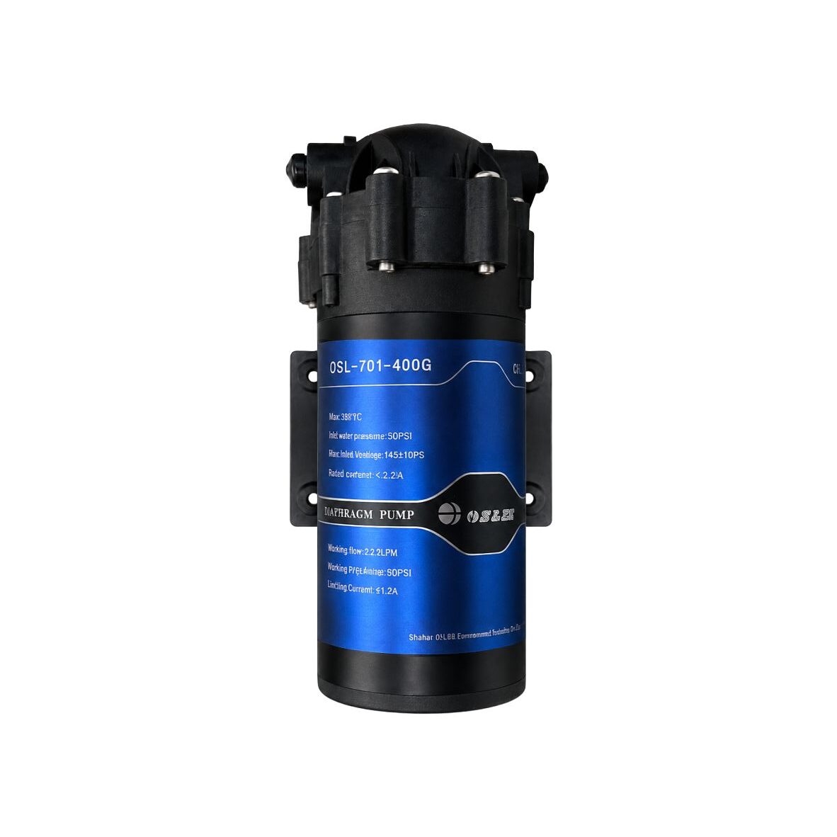 Oslee Diaphragm Pump - Model: OSL-701-400G - 36V - 2.6LPM